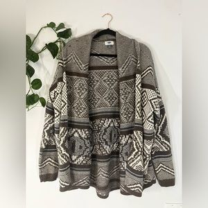 Old Navy oversized cardigan